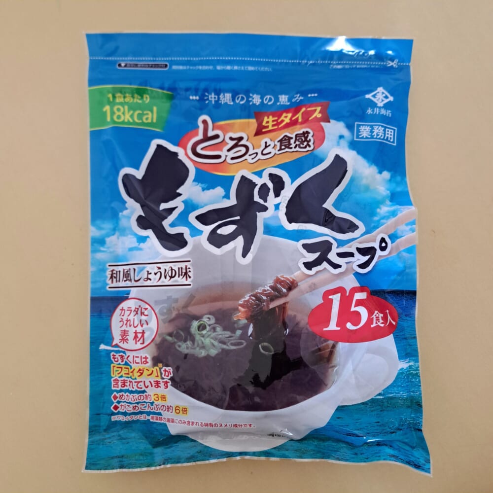 永井海苔 もずくスープ15食入り