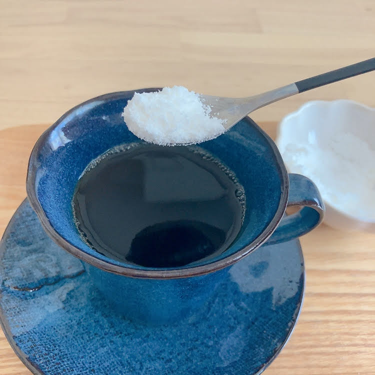 コーヒーに入れてみる