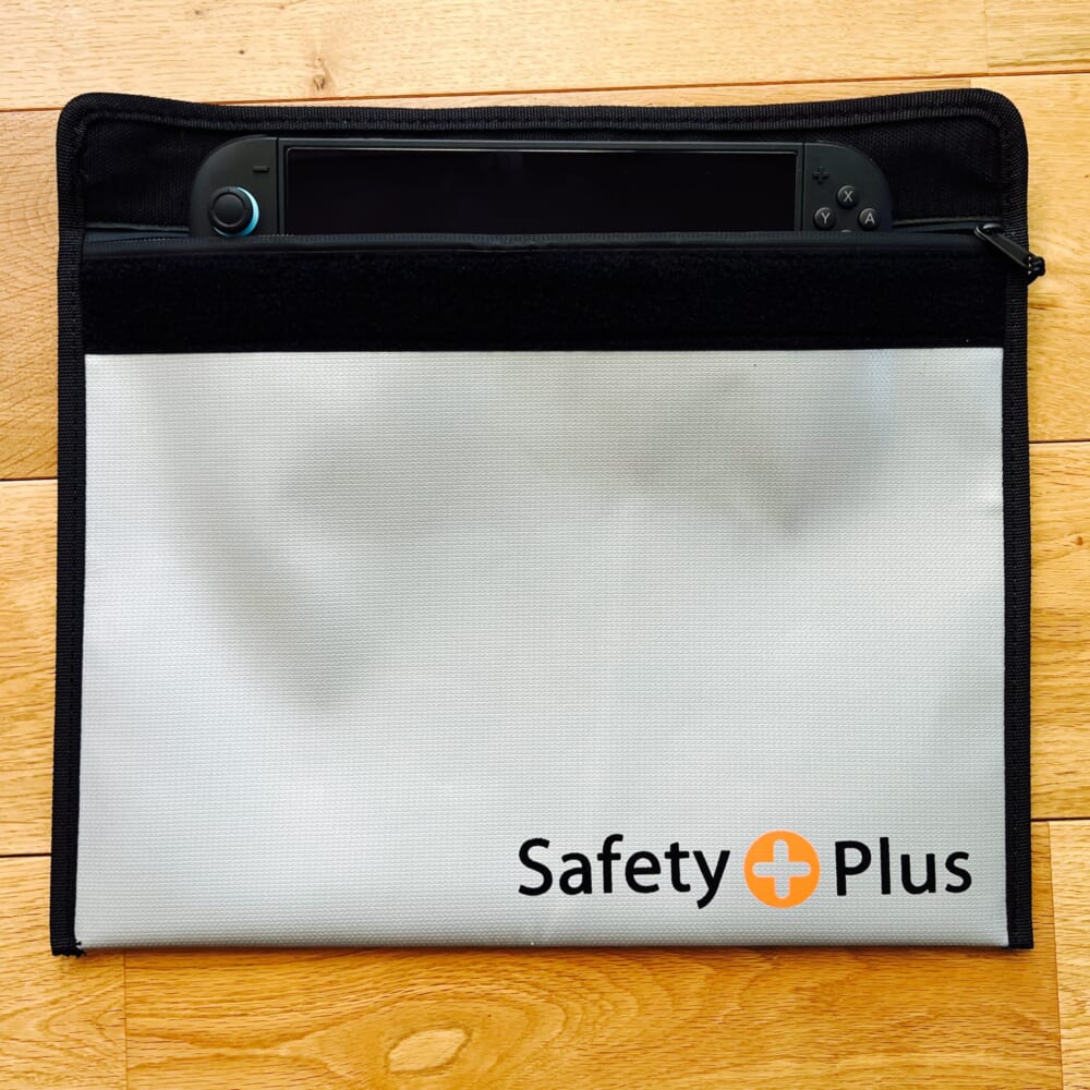 Safety Plus 耐火バッグ3サイズセット モバイルバッテリー リチウムイオン電池製品　防災　防火
