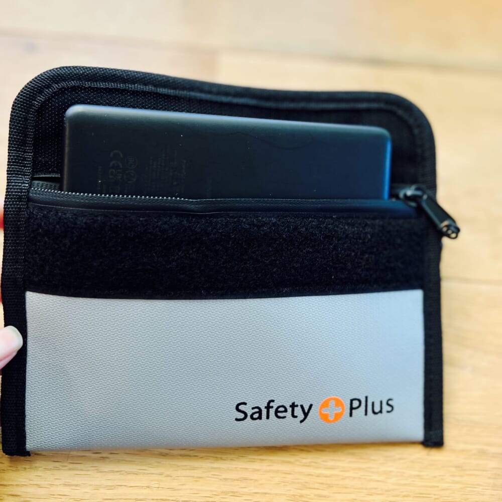 Safety Plus 耐火バッグ3サイズセット モバイルバッテリー リチウムイオン電池製品　防災　防火