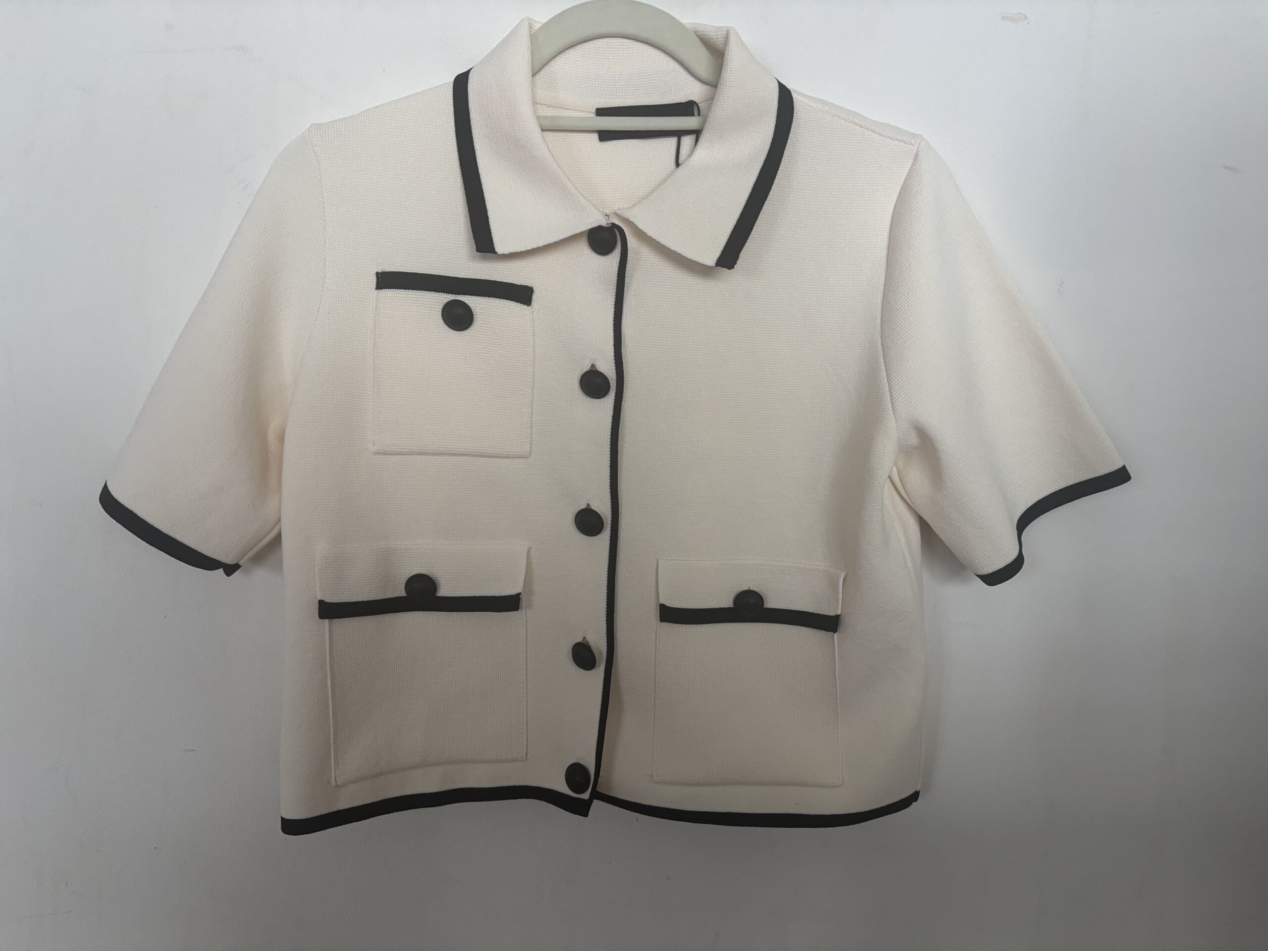 【星玲奈さん着用】ZARA／ ニットコートパッチポケット 全身ZARAでホテルディナー】40代のきれいめコーデ/川口ゆかり | LEE