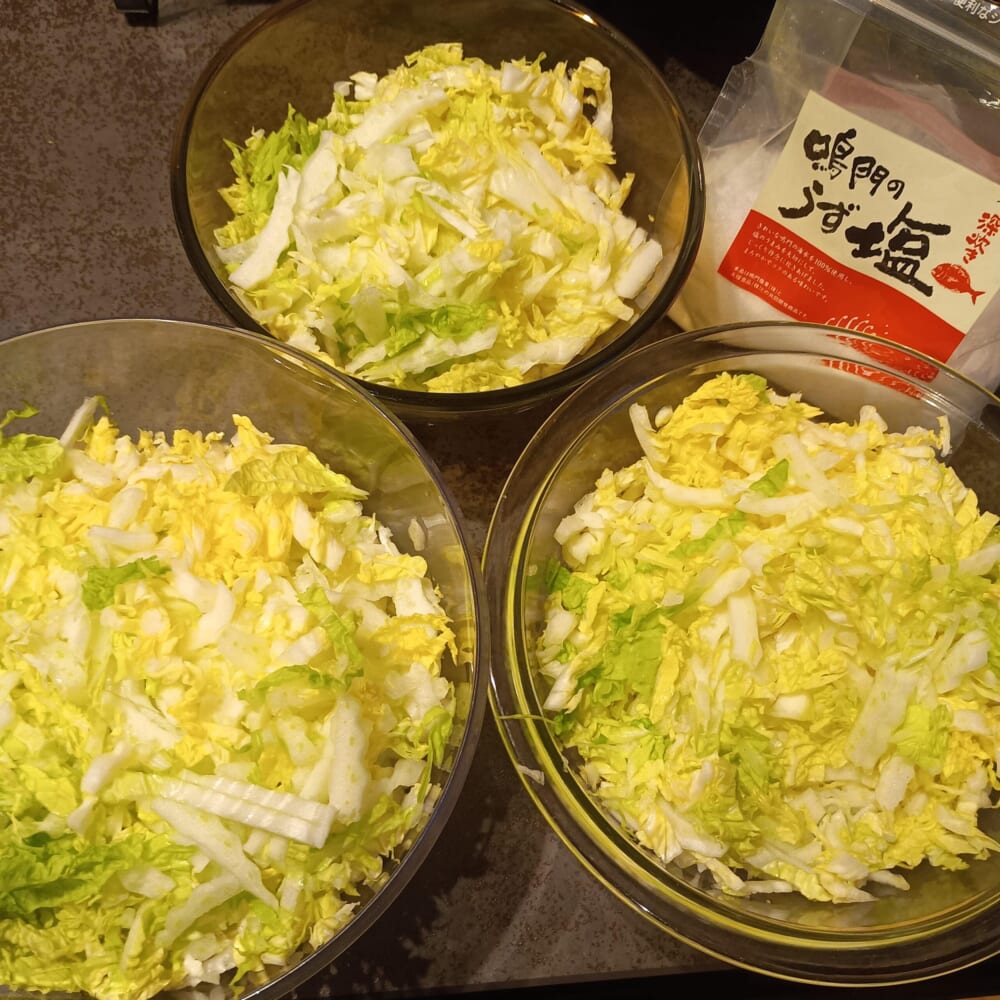 白菜 常備菜 重信初江3