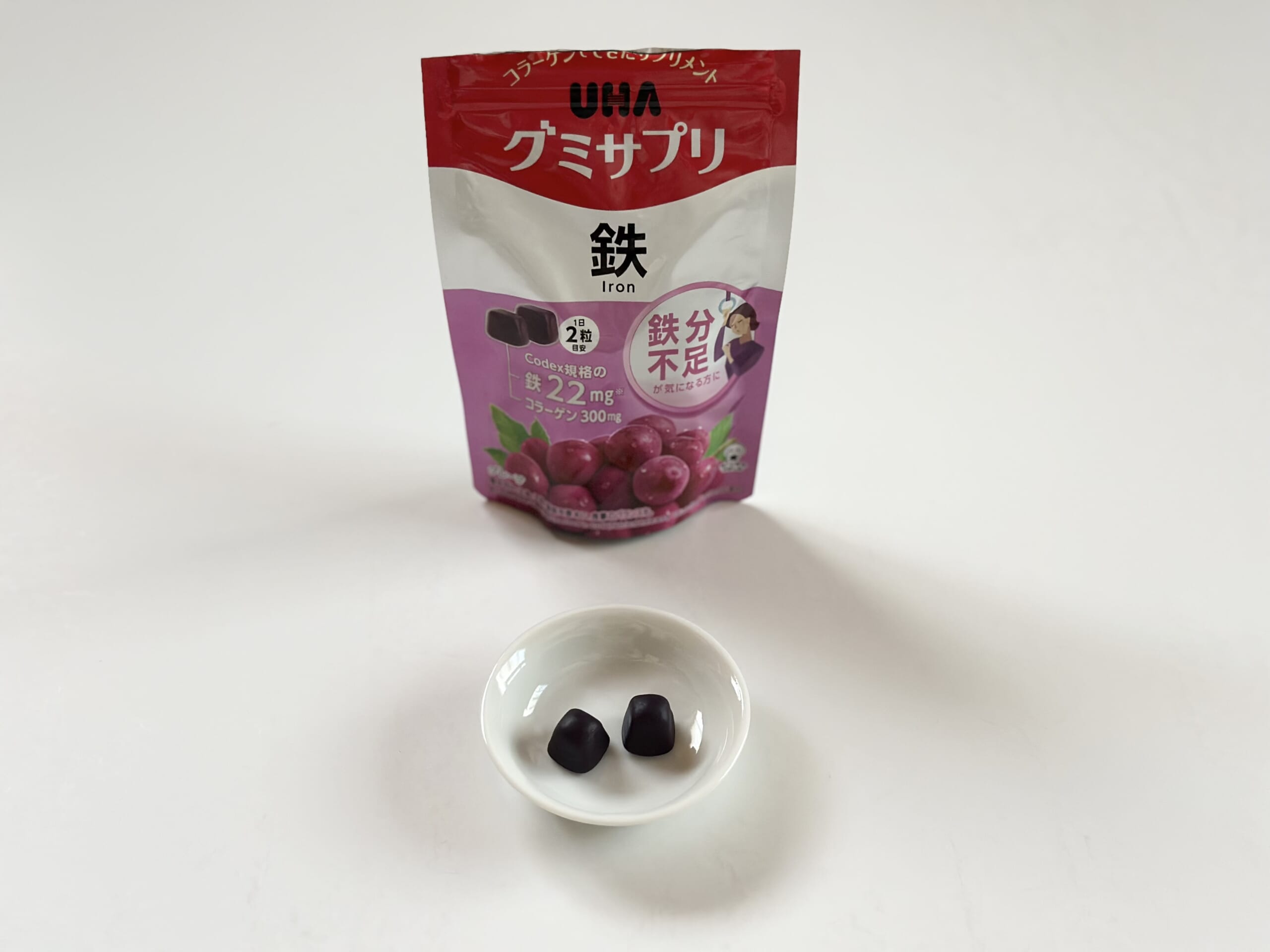 UHA味覚糖　グミサプリ鉄　コラーゲンサプリメント