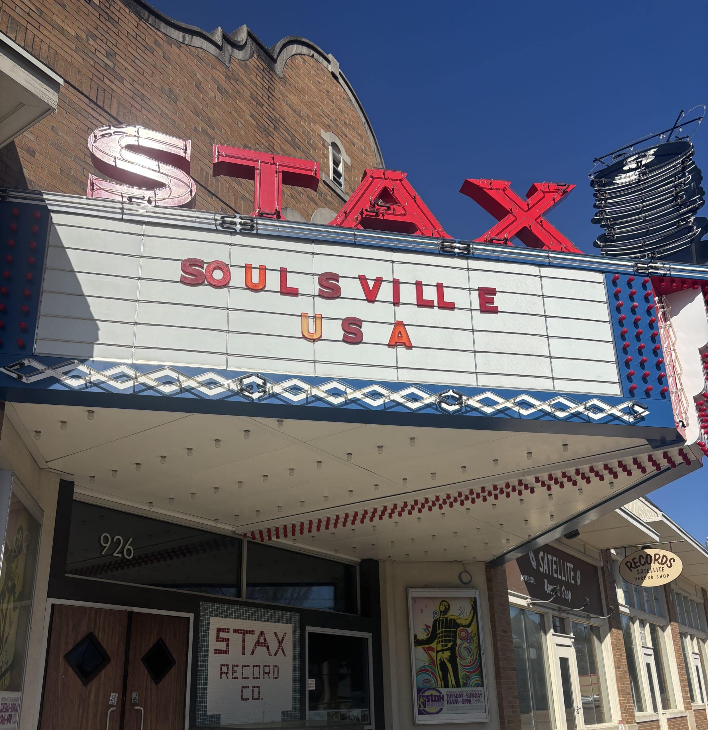アメリカ・メンフィス「Stax Museum」