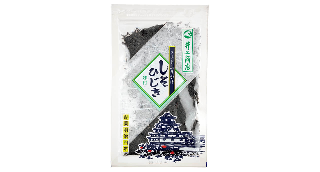 井上商店 しそひじき（60ｇ）￥464／井上商店