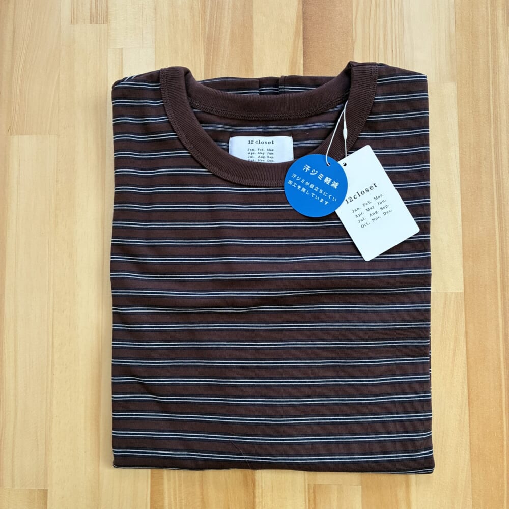 LEEマルシェ 12closet 汗じみ軽減Tシャツ