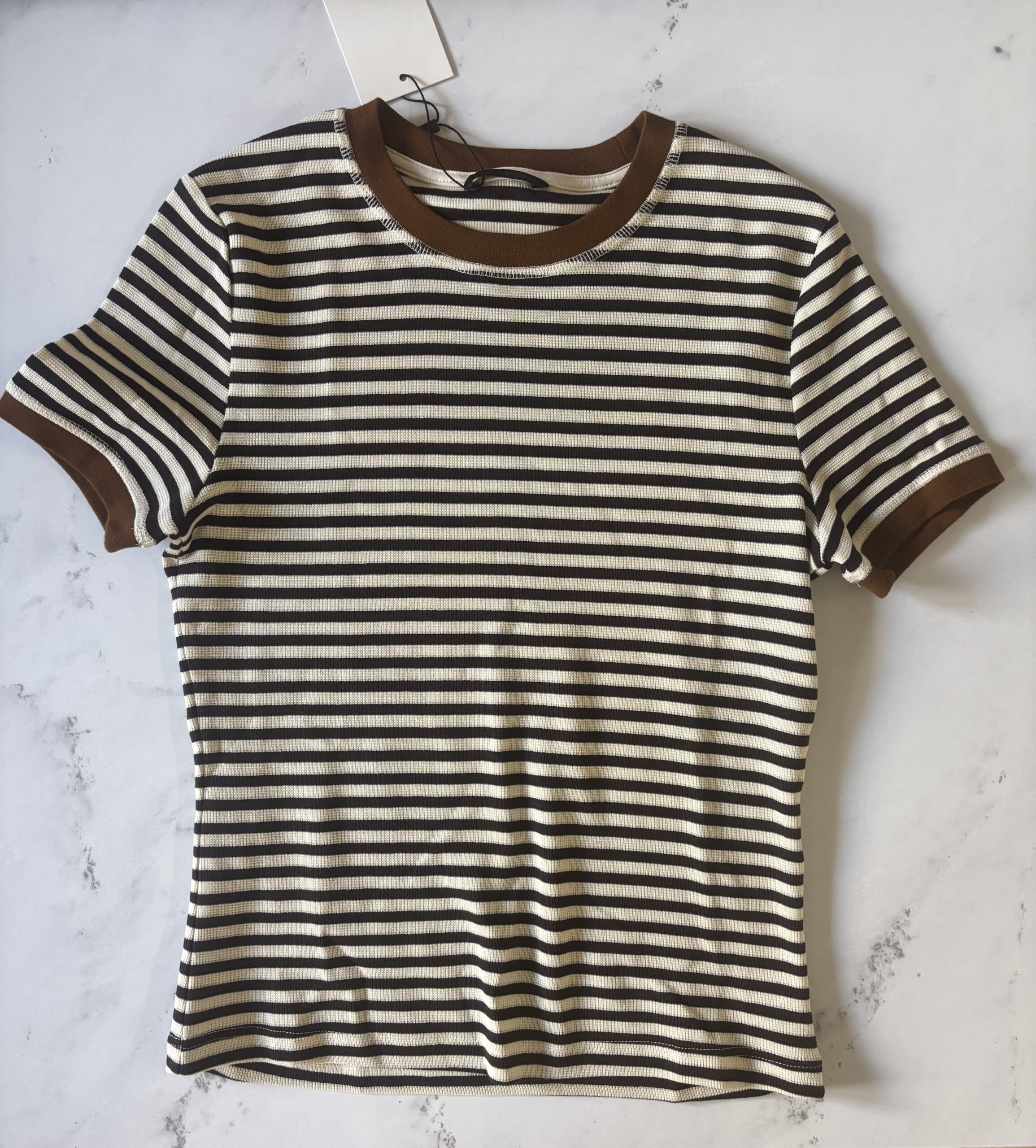 ZARAのボーダーTシャツ