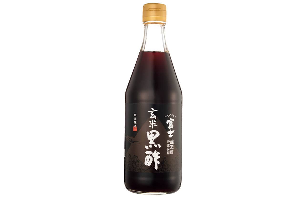 飯尾醸造 富士玄米黒酢（500㎖）￥2376／飯尾醸造