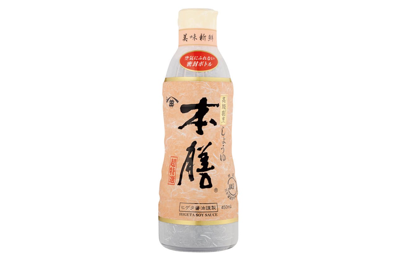 ヒゲタ 本膳（450㎖）￥537／ヒゲタ醤油