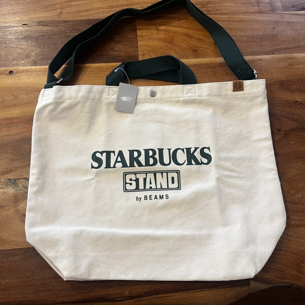 スターバックス　beams　コラボ　トートバッグ