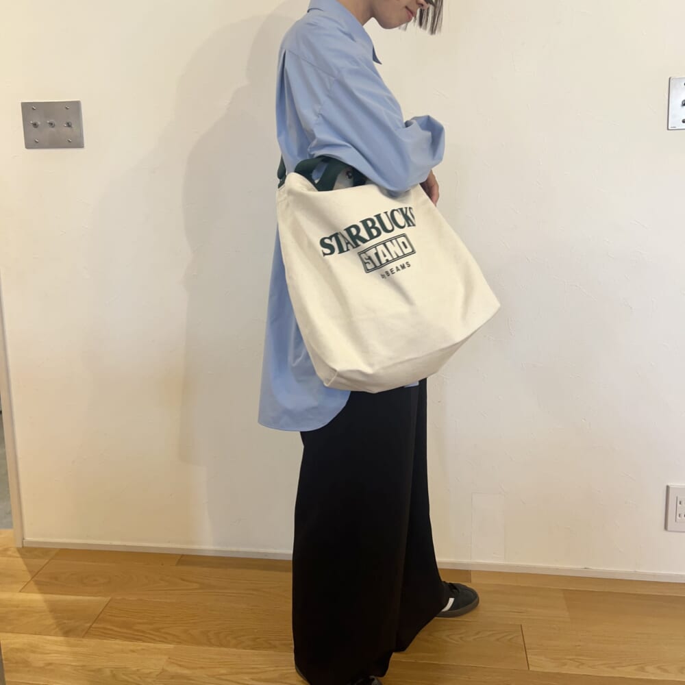 スターバックス　beams　コラボ　トートバッグ