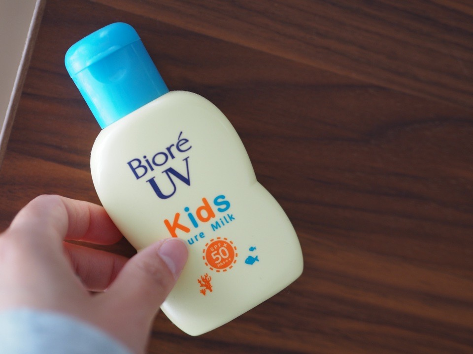 ビオレ「UV キッズ ピュアミルク」