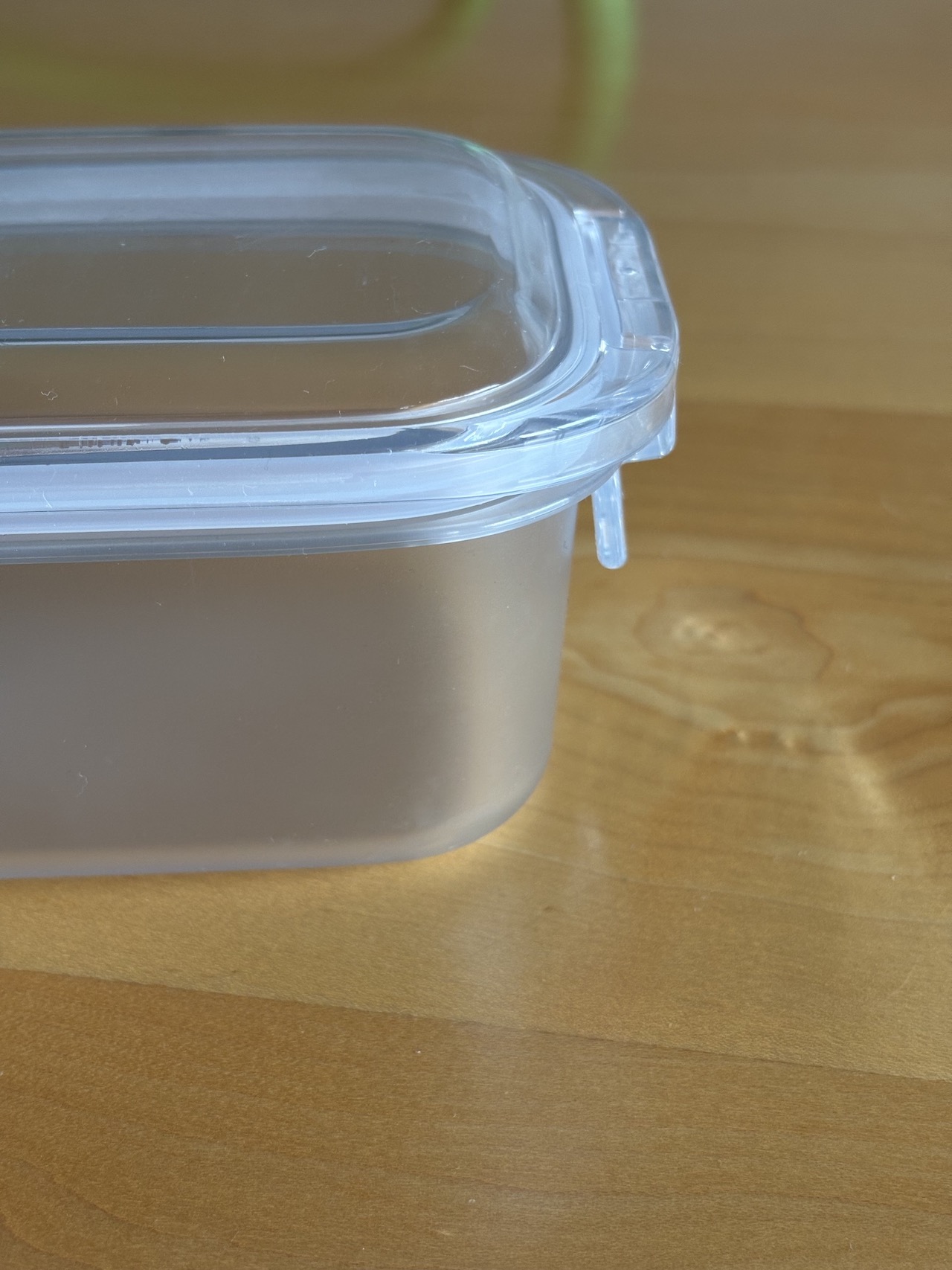 無印良品「洗いやすい弁当箱」の蓋