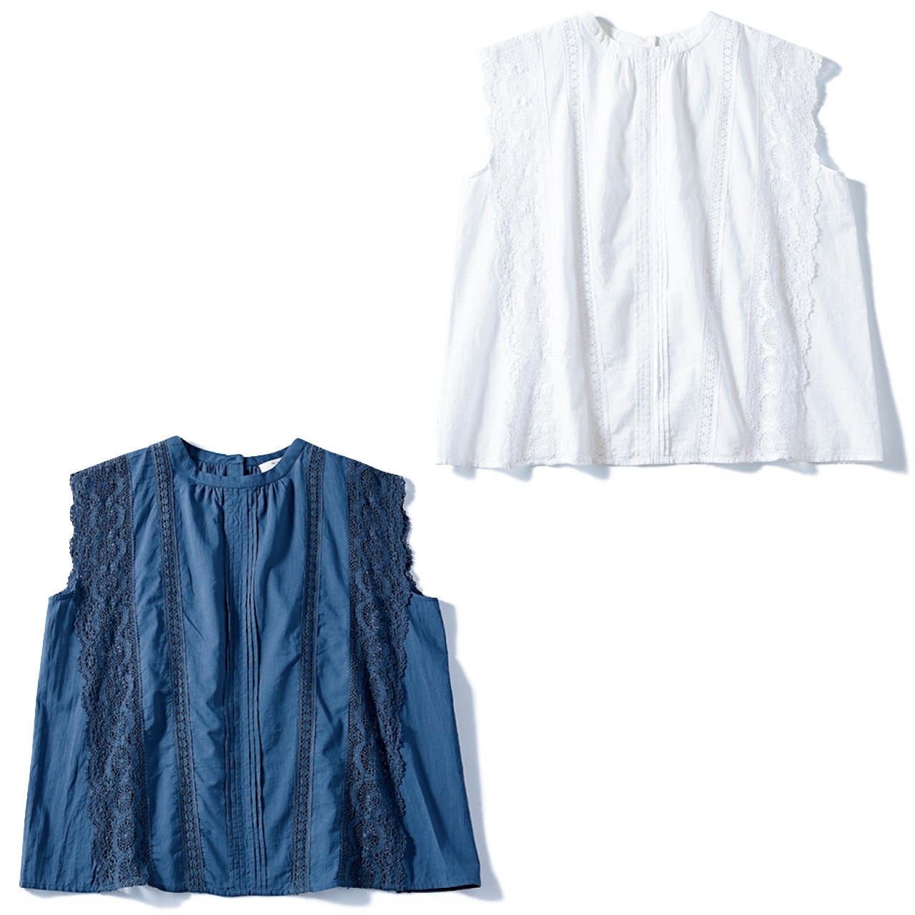 12closet(トゥエルブクローゼット)【洗える】レースフレンチスリーブブラウス
