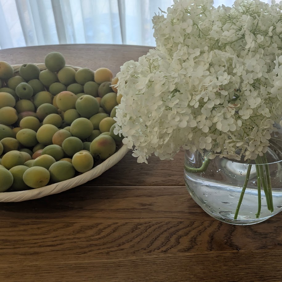 紫陽花　梅仕事　初夏の手仕事