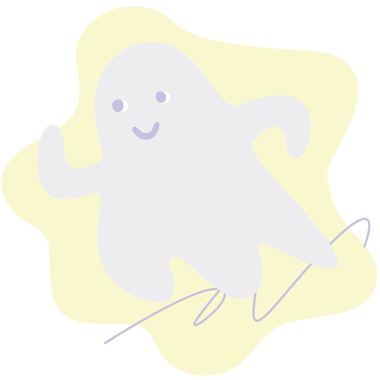 体力おばけイラスト