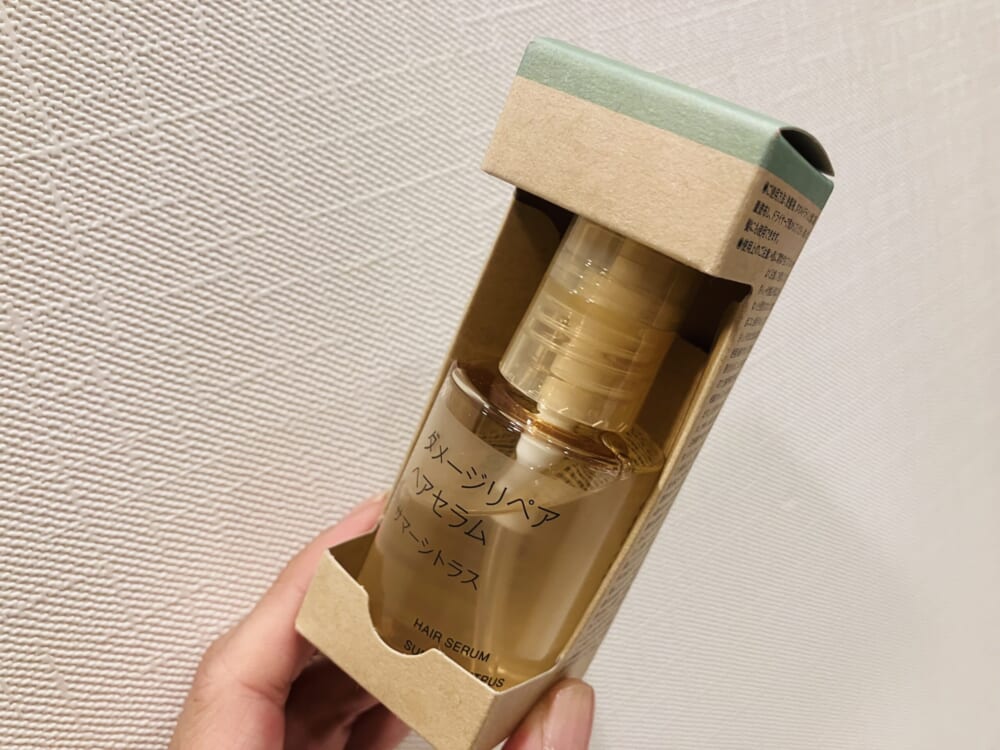 無印良品
ダメージリペアヘアセラム
サマーシトラス