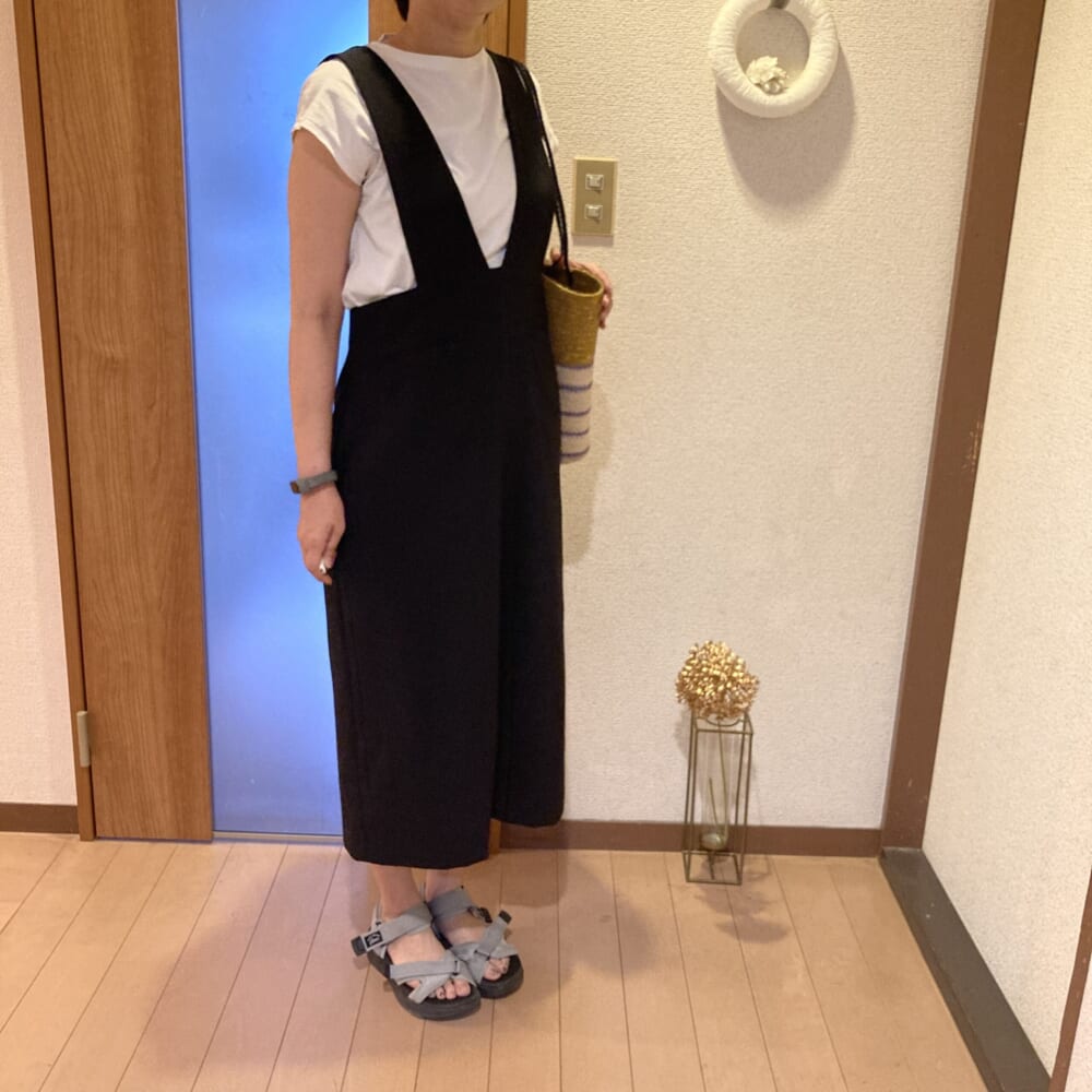 ウィークリーログ　1週間コーデ　40代ママ