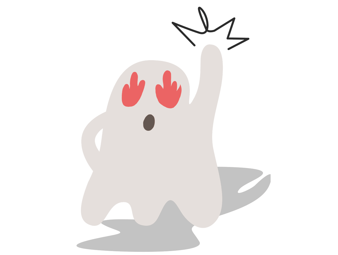 体力おばけイラスト