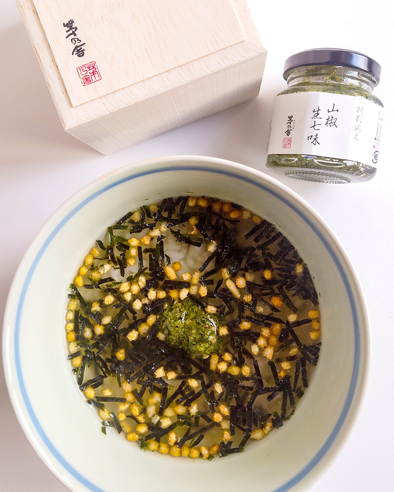 特選 茅乃舎だしを使ったお茶漬け