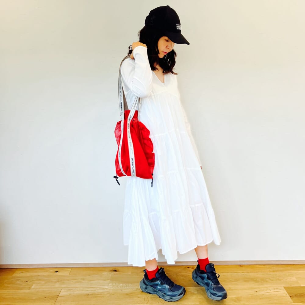 BROWN THEATRE PRODUCTS×FREAK'S STORE 別注 メッシュフリルシューズバッグ
Merlette(マーレット)BAHAMA MAMA ワンピース
MERRELL スピード アーク マティス ゴアテックス