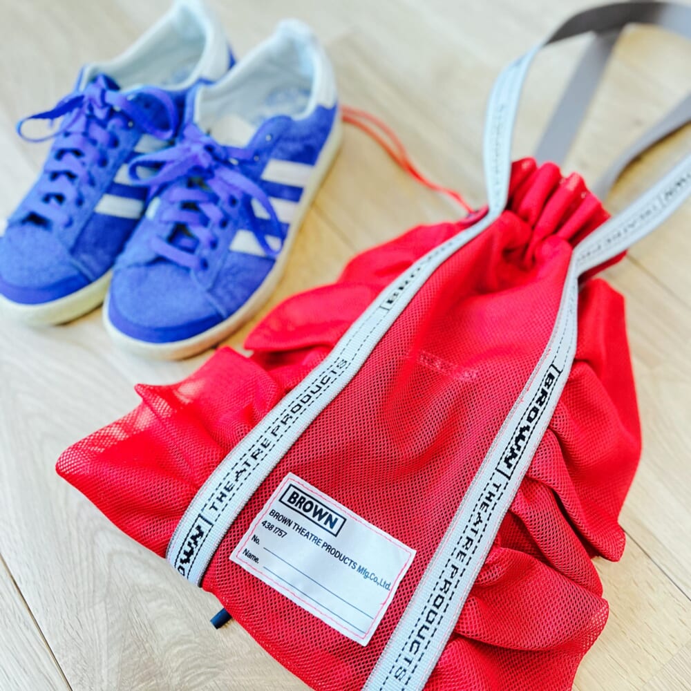 BROWN THEATRE PRODUCTS×FREAK'S STORE 別注 メッシュフリルシューズバッグ