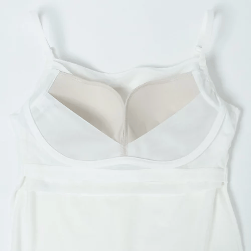 BRADELIS New York peace 【LEE別注】【洗える】【接触冷感】【吸汗速乾】【UVカット】楽なのに補整!スタイリッシュ綿混ブラキャミ