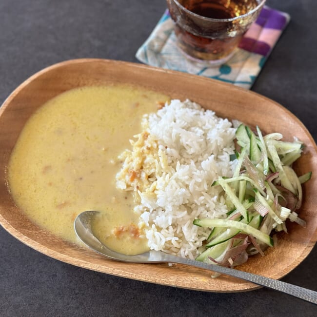 無印良品の「冷やして食べる レモンクリームチキンカレー」