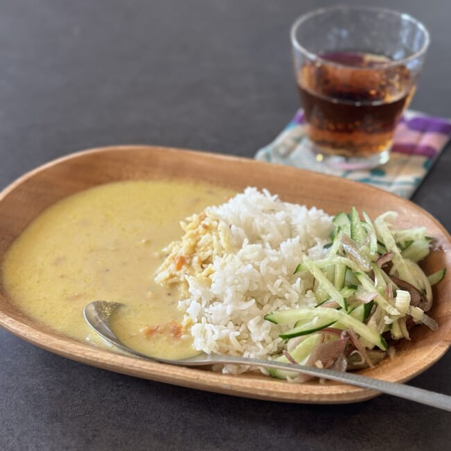 無印良品の「冷やして食べる レモンクリームチキンカレー」