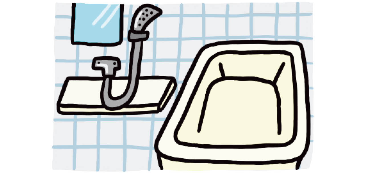 bath&washroomイラスト