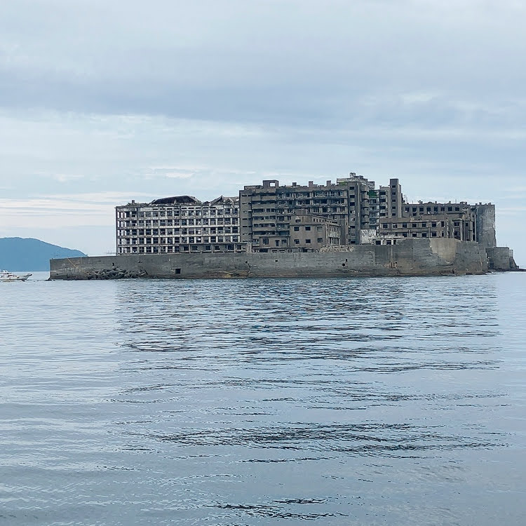 軍艦島　全景