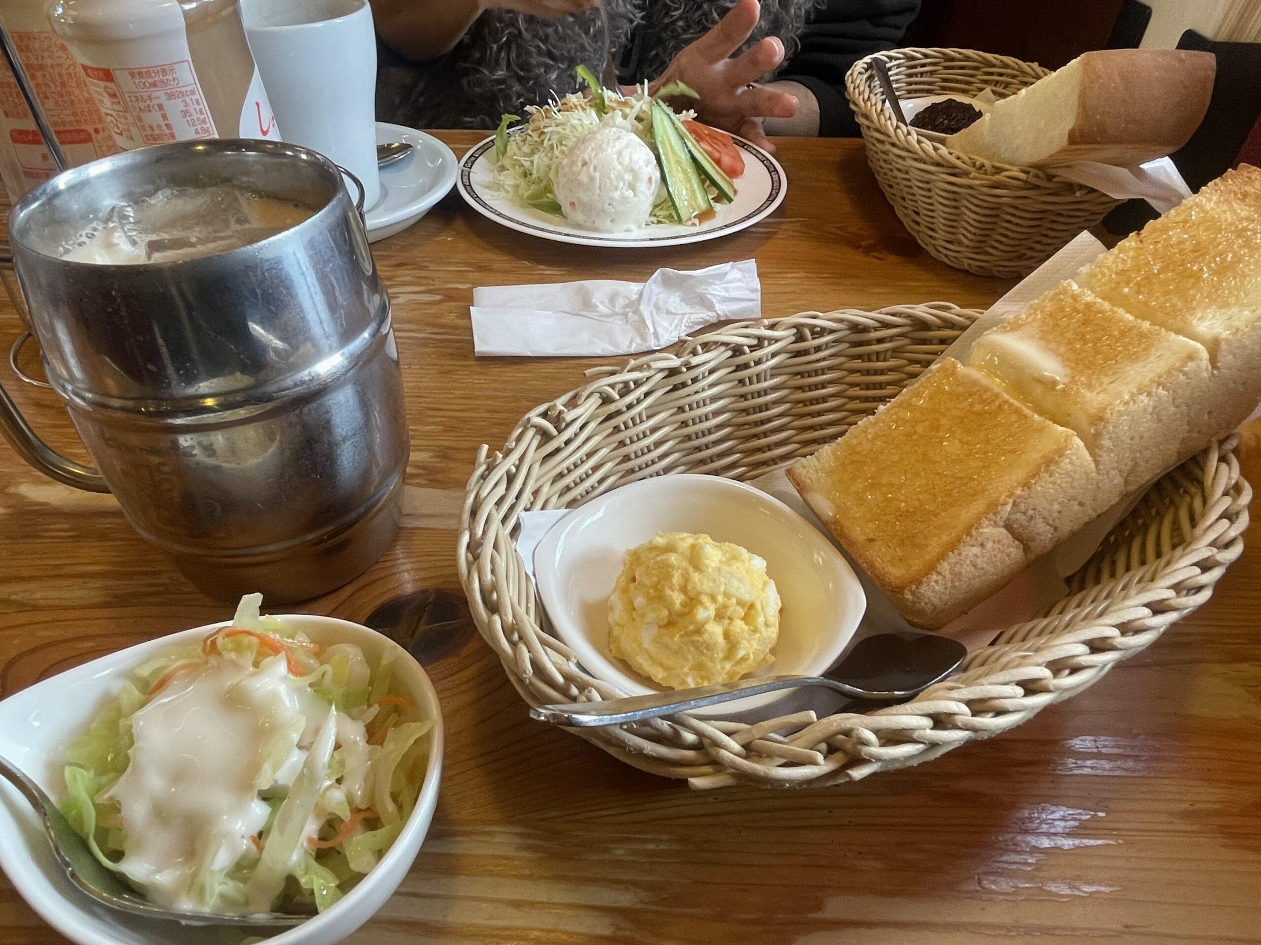 コメダ珈琲店でのモーニング