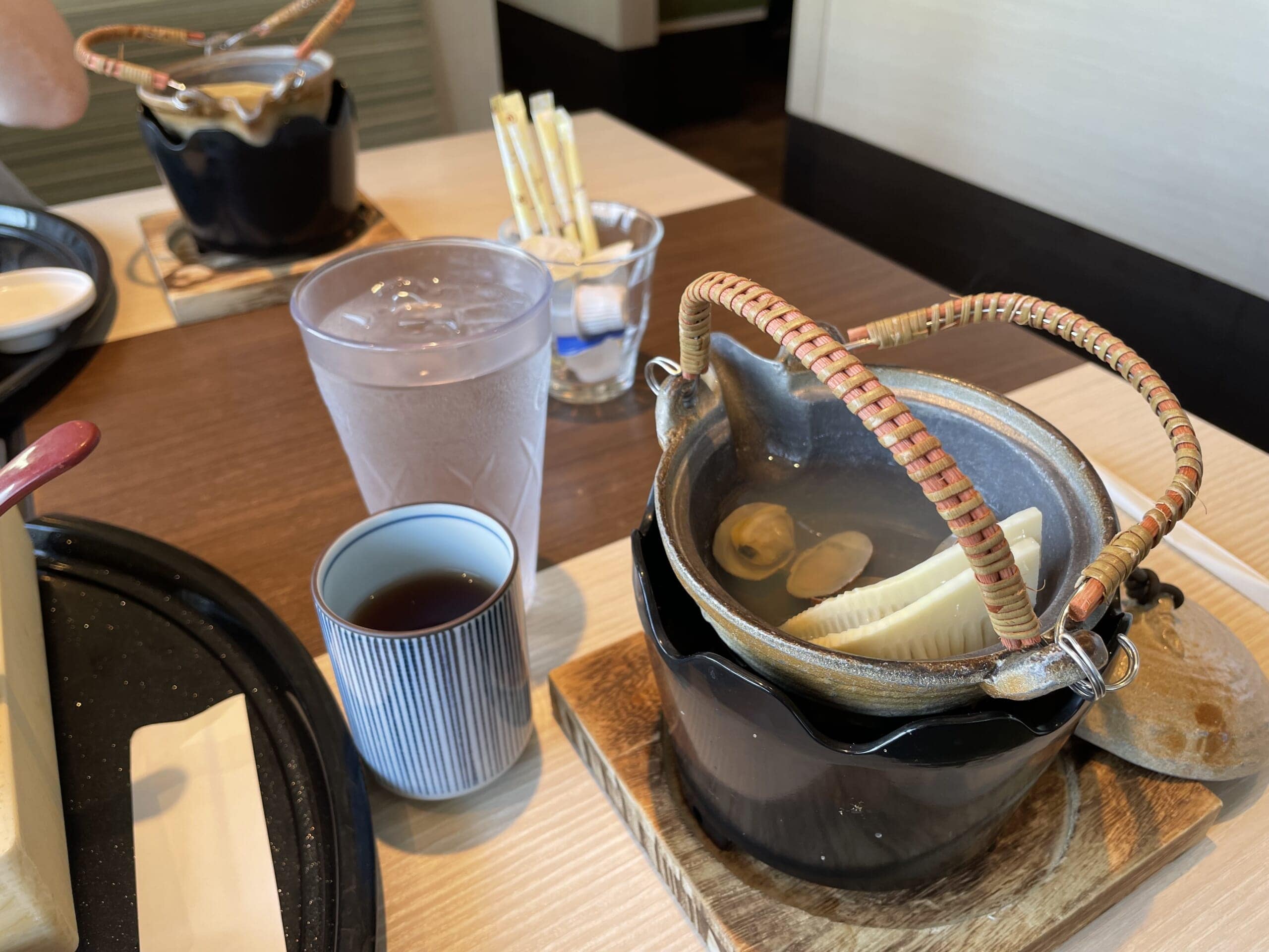 タケノコとアサリの土瓶蒸し