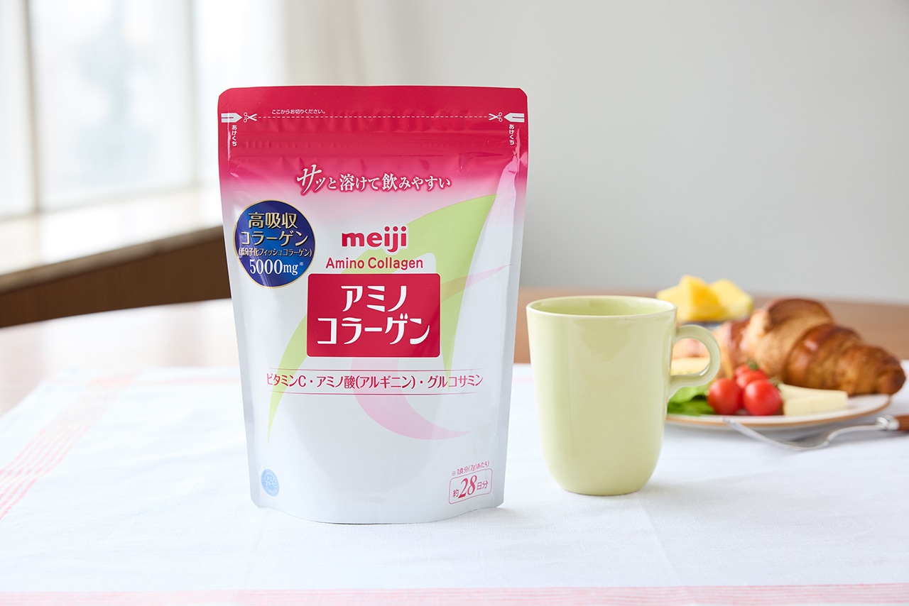 アミノコラーゲン®︎　28日分（196g）　オープン価格／明治