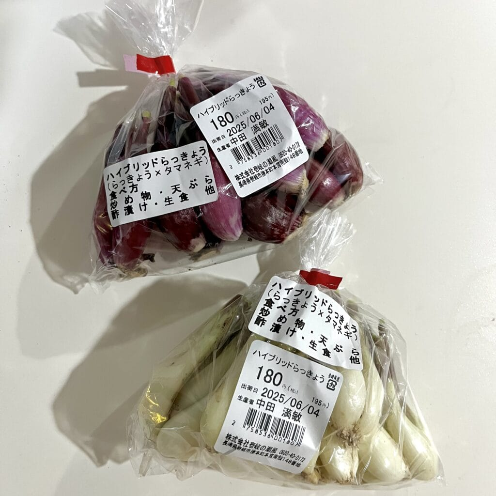 ハイブリッドらっきょう2色