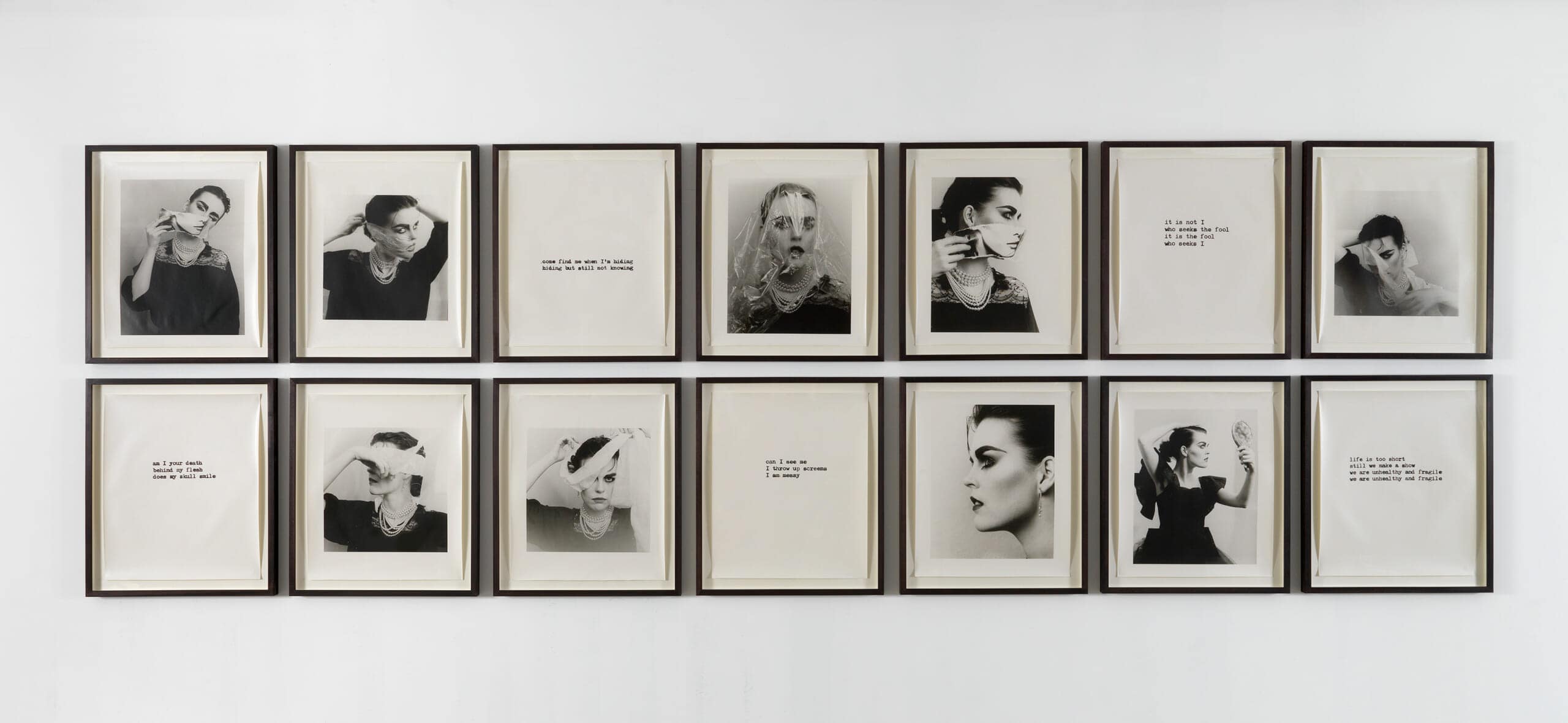 02
She/She, 1981
Silver bromide photographs
from original negative in 14 parts
Courtesy of the artist and Modern Art © Linder