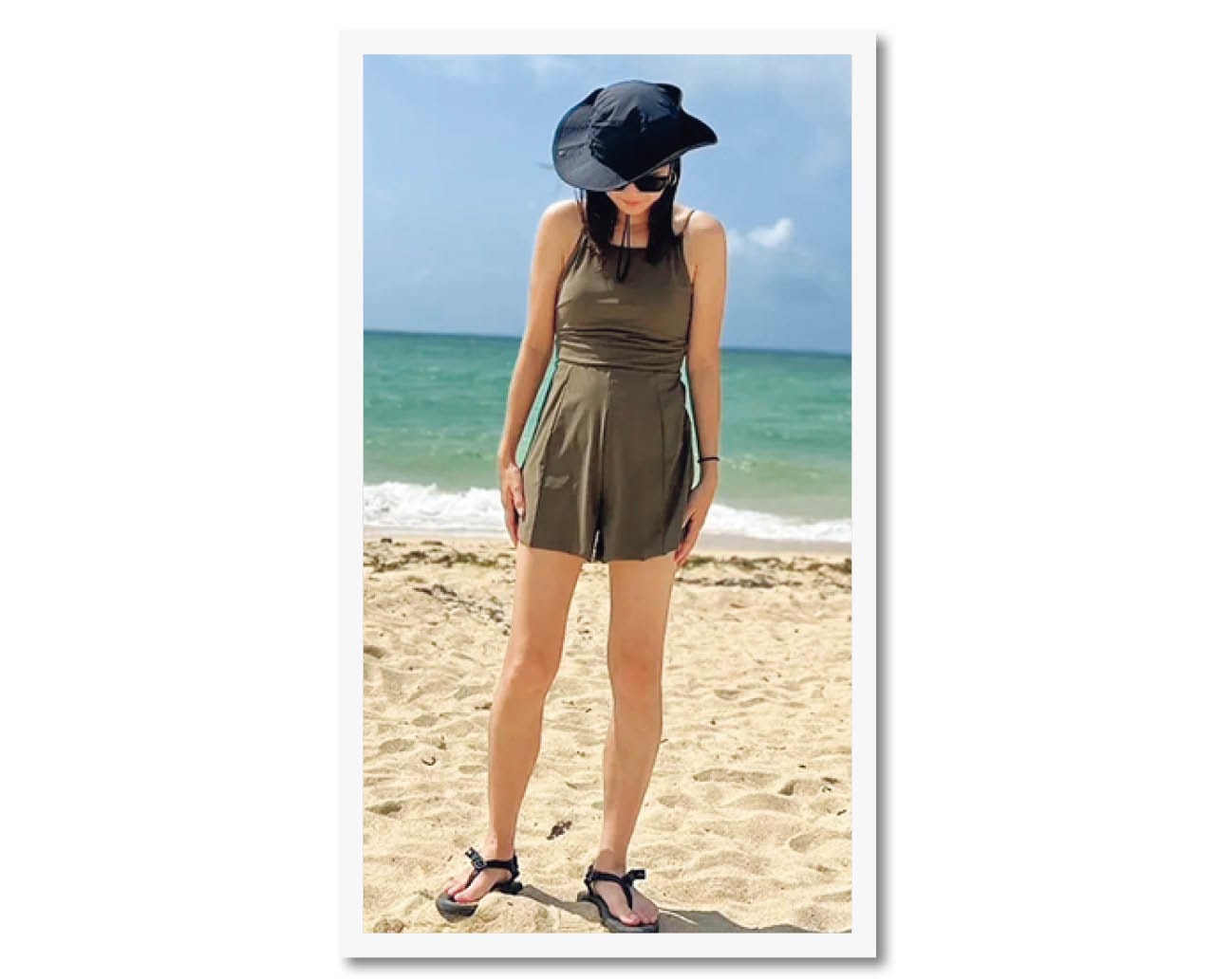 高橋美帆さん「オールインワンでがっつり泳ぎます！」