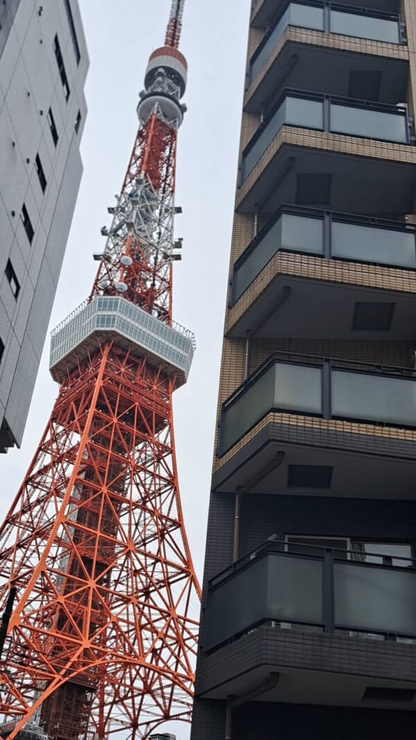 スカイバスから撮影した東京タワー