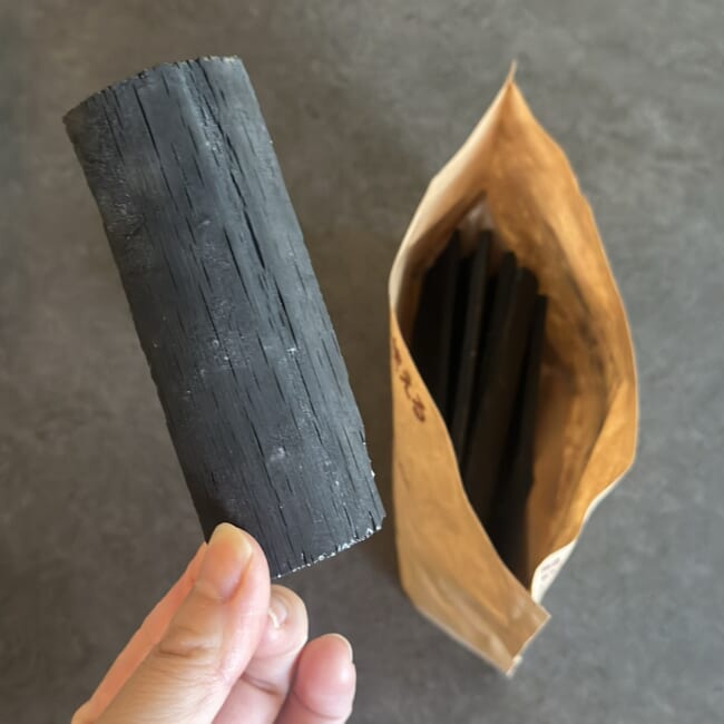 無印良品の「くりかえし使える脱臭竹炭」