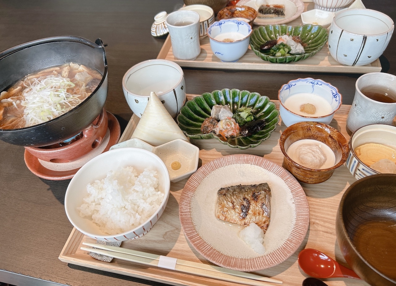 「界 草津」の朝食（和食）