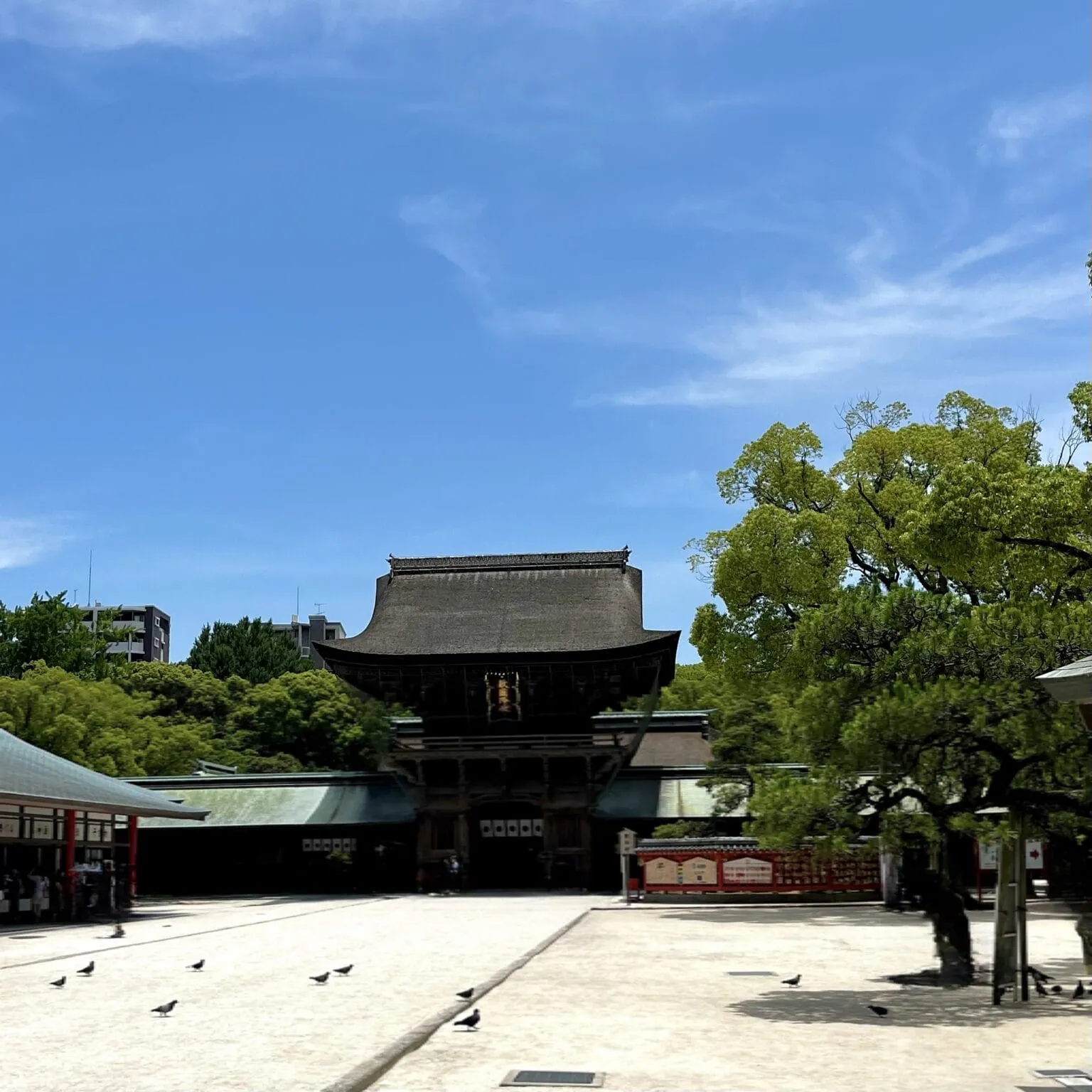 「筥崎宮」外観