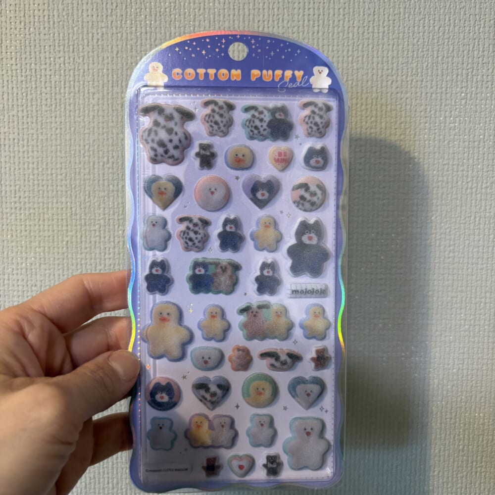mojojojo
コットンパフィーシール