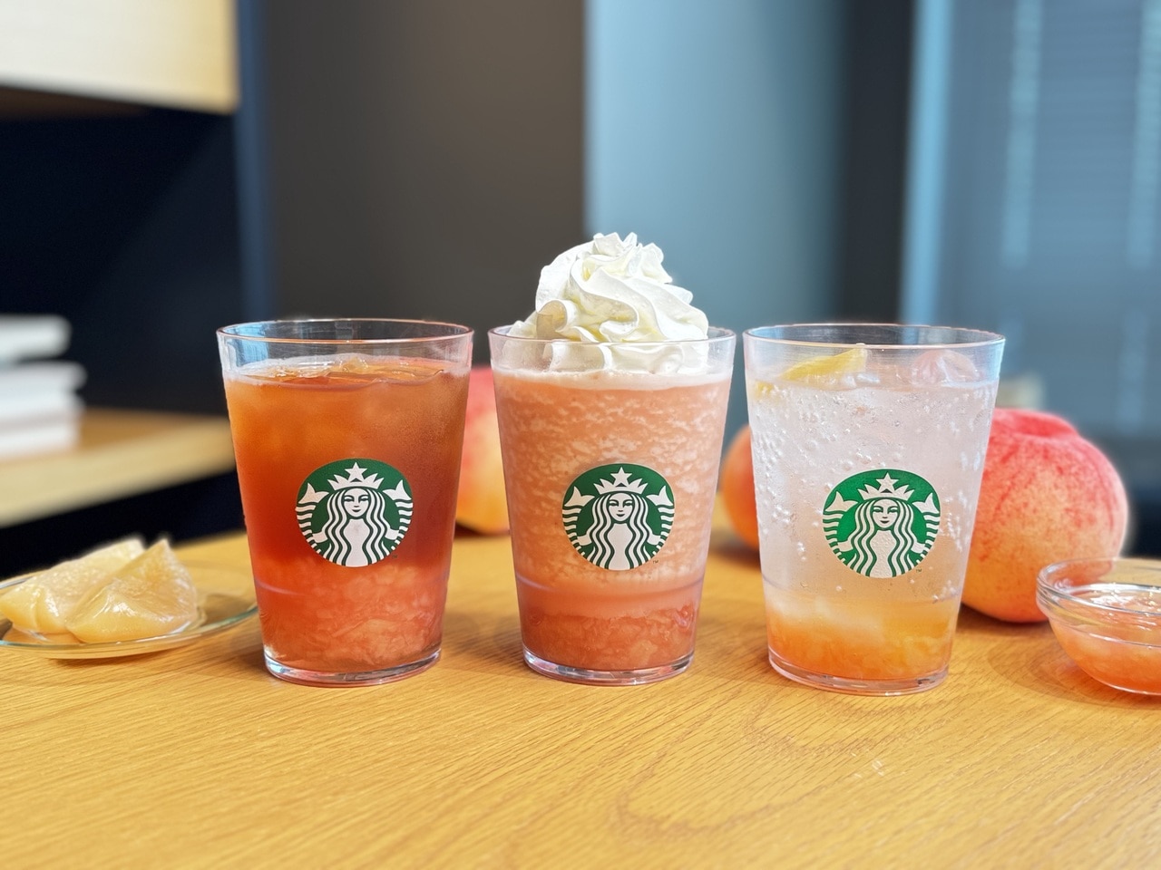 スタバピーチメニュー2026集合