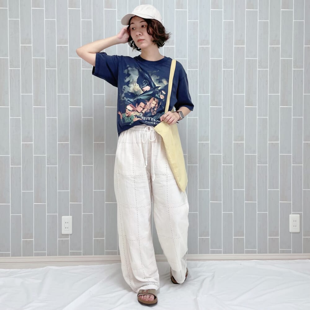 GU　グラフィックTシャツ　バットマン
