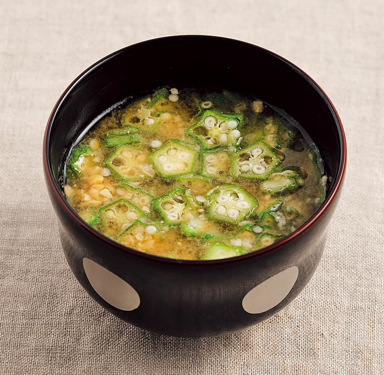 「納豆とオクラのおみそ汁」レシピ／栗原はるみさん