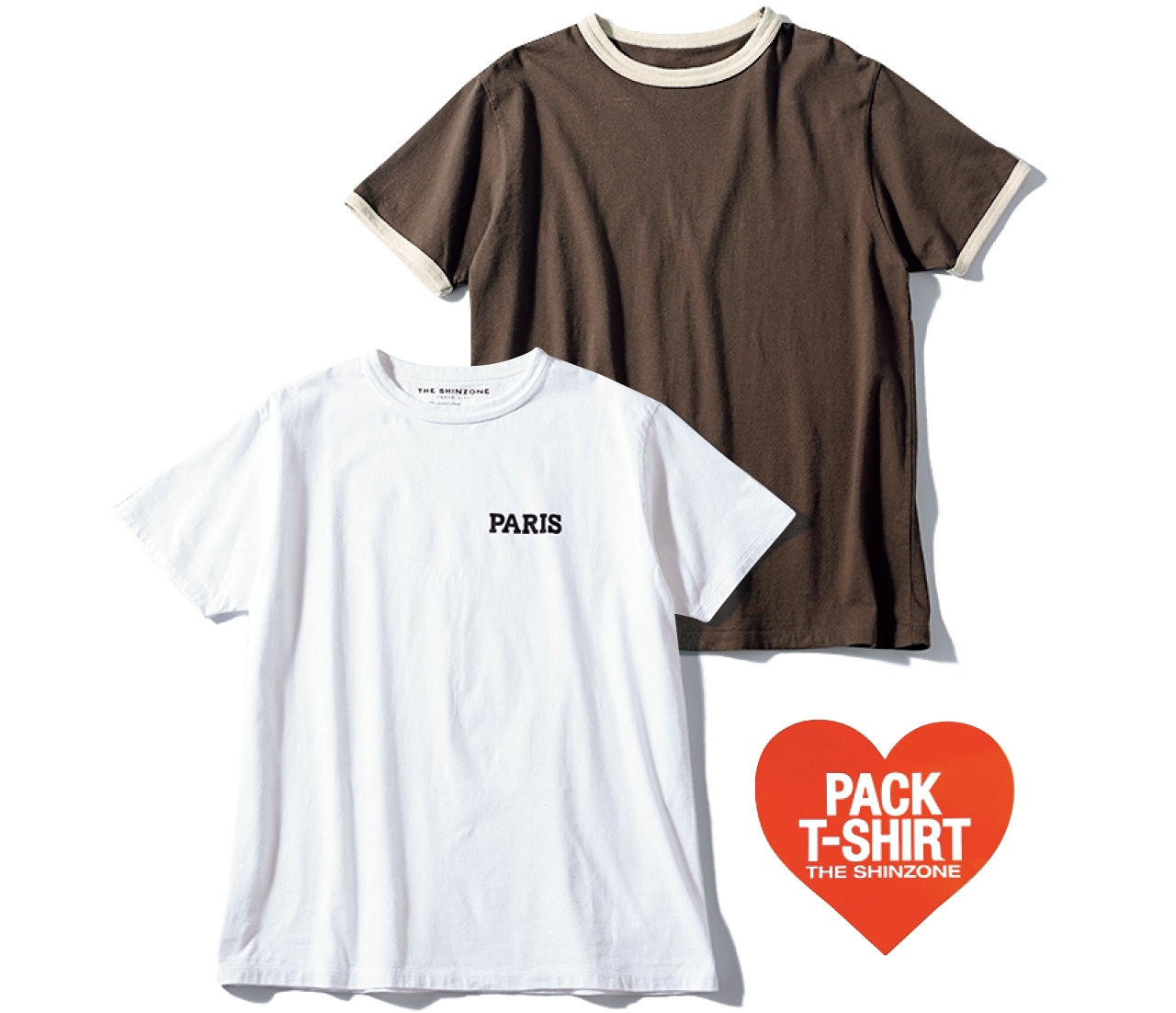 20th Anniv. LEE限定 THE SHINZONE(ザ シンゾーン)【洗える】【福田麻琴さん別注】PACK TEE
