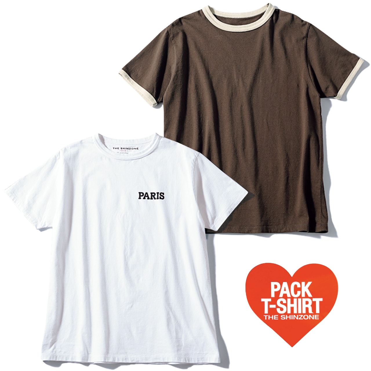 20th Anniv. LEE限定 THE SHINZONE（ザ シンゾーン）【洗える】【福田麻琴さん別注】PACK TEE
