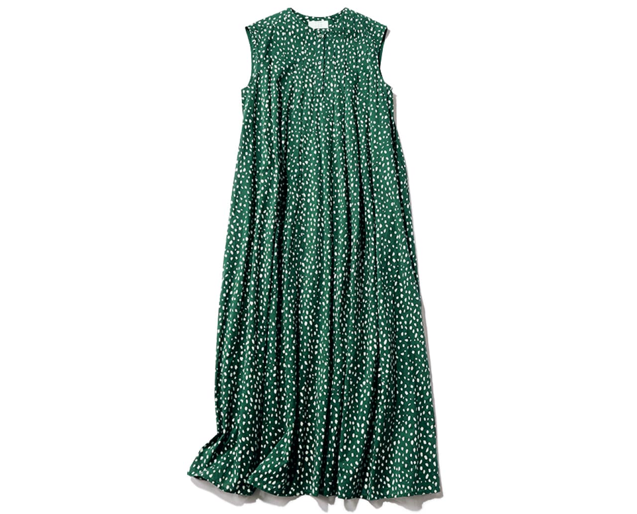 12closet（トゥエルブクローゼット）【洗える】インドコットンドットワンピース