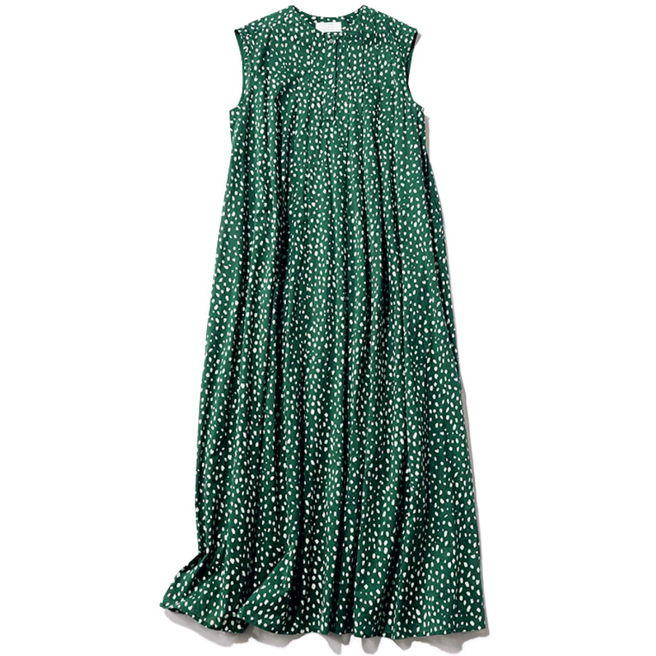12closet（トゥエルブクローゼット）【洗える】インドコットンドットワンピース