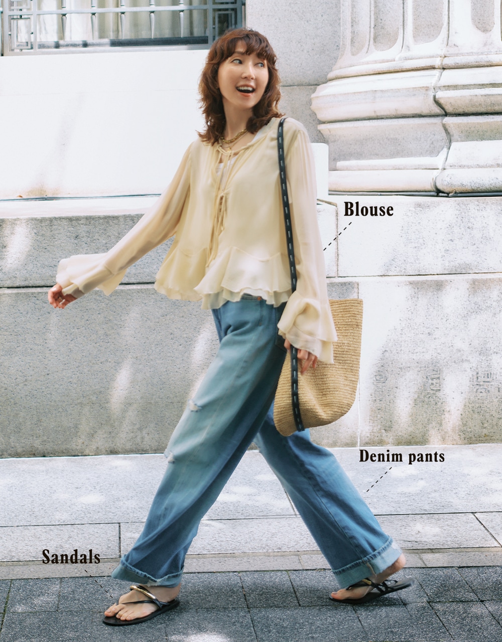 ZARA私服コーデ  磯部安伽さん